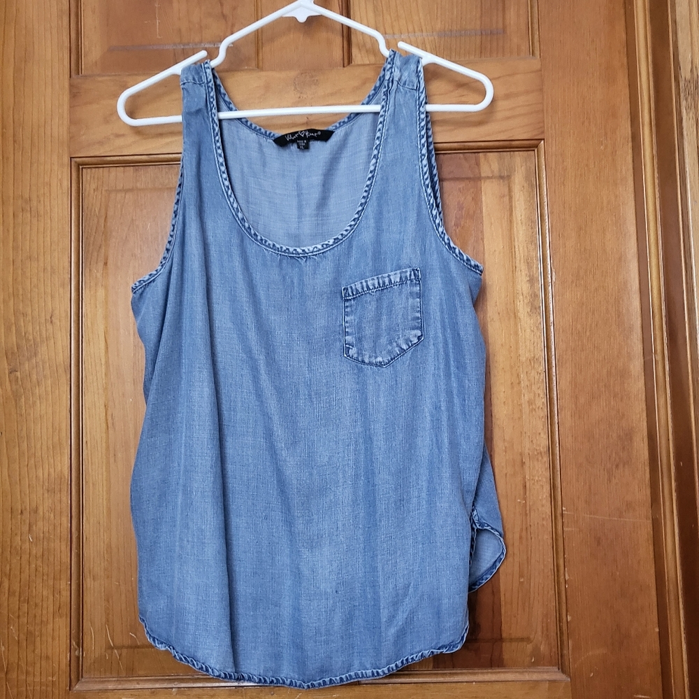 Velvet heart Denim tee